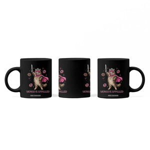 Cute Warrior Princess Cat With Sword Coffee Mug Fantasy Reader Gift TS12 Print Your Wear