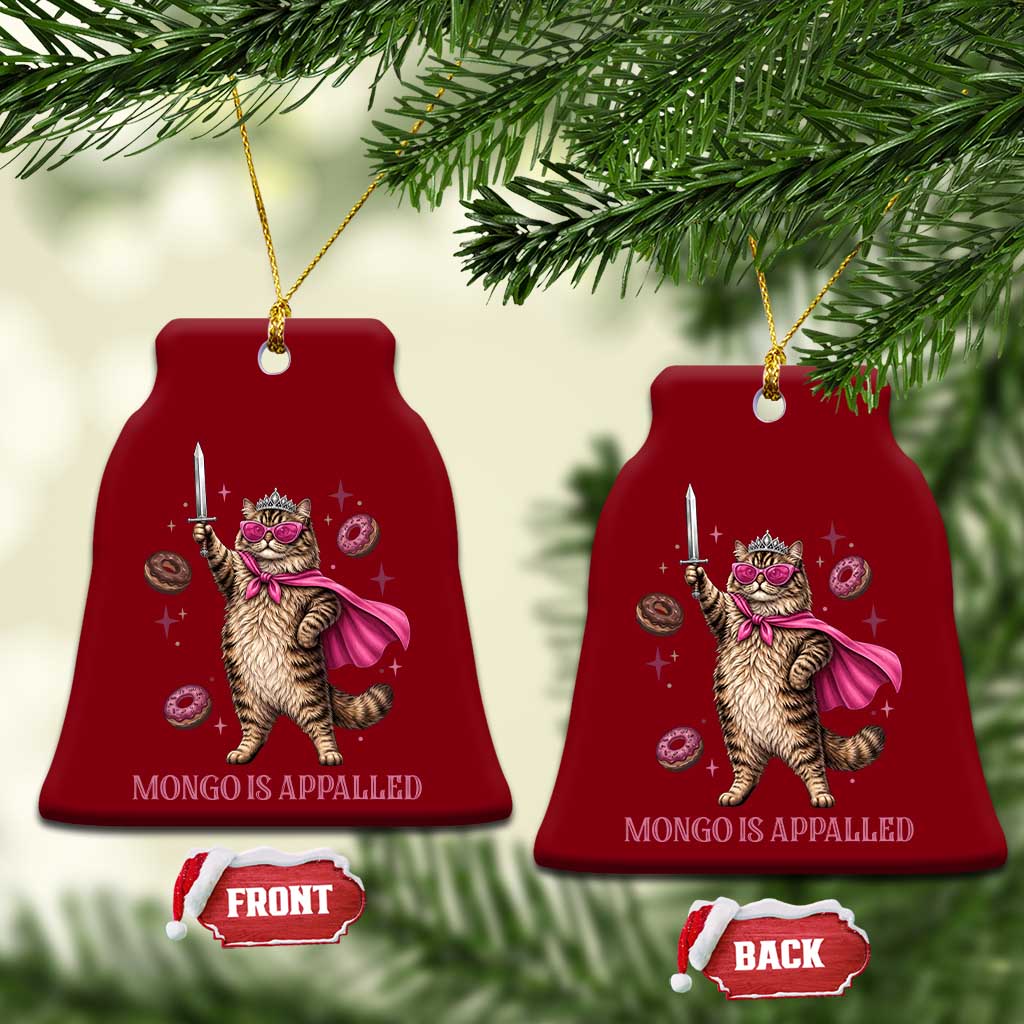 Cute Warrior Princess Cat With Sword Ceramic Ornament Fantasy Reader Gift TS12 Print Your Wear
