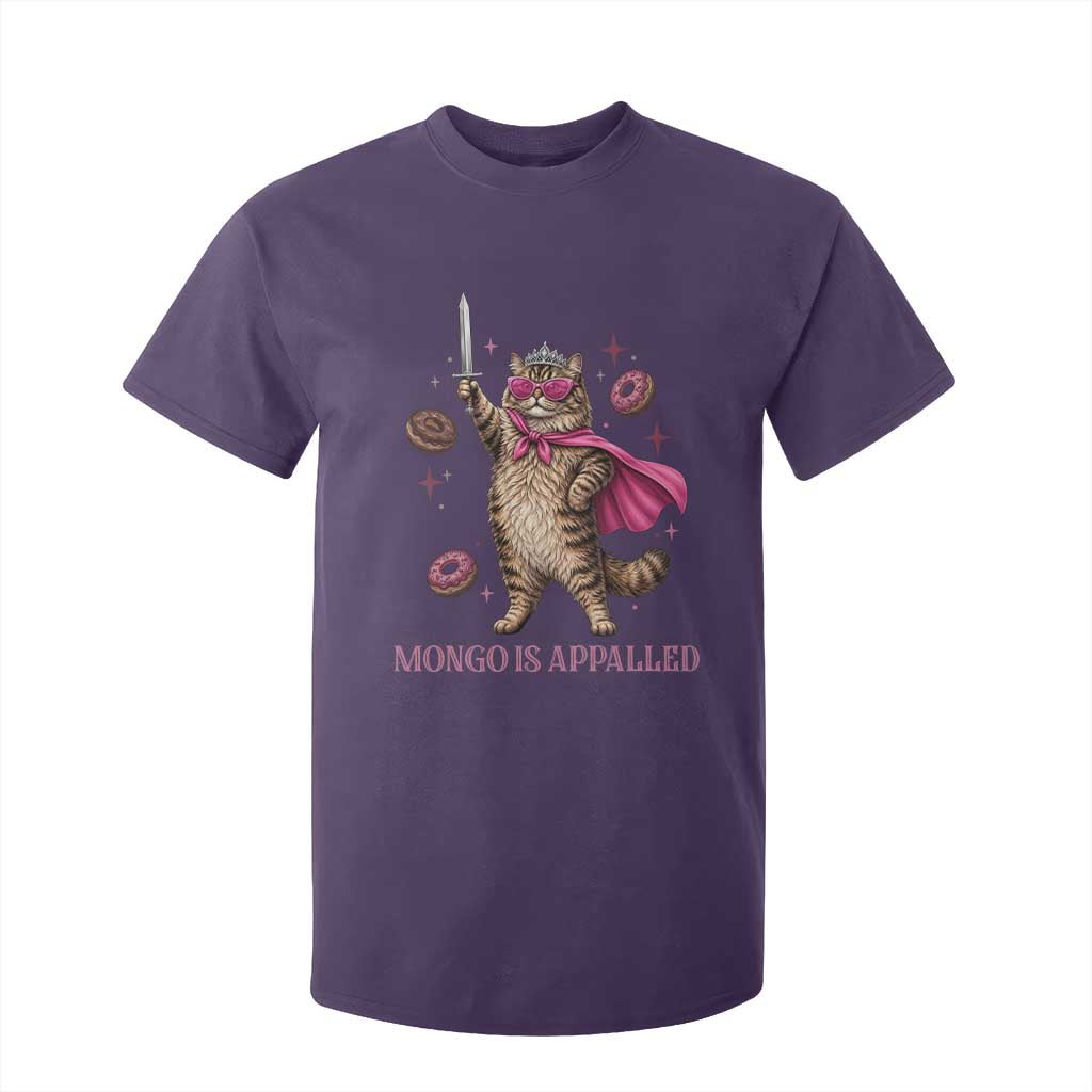 Cute Warrior Princess Cat With Sword T Shirt For Kid Fantasy Reader Gift TS12 Purple Print Your Wear