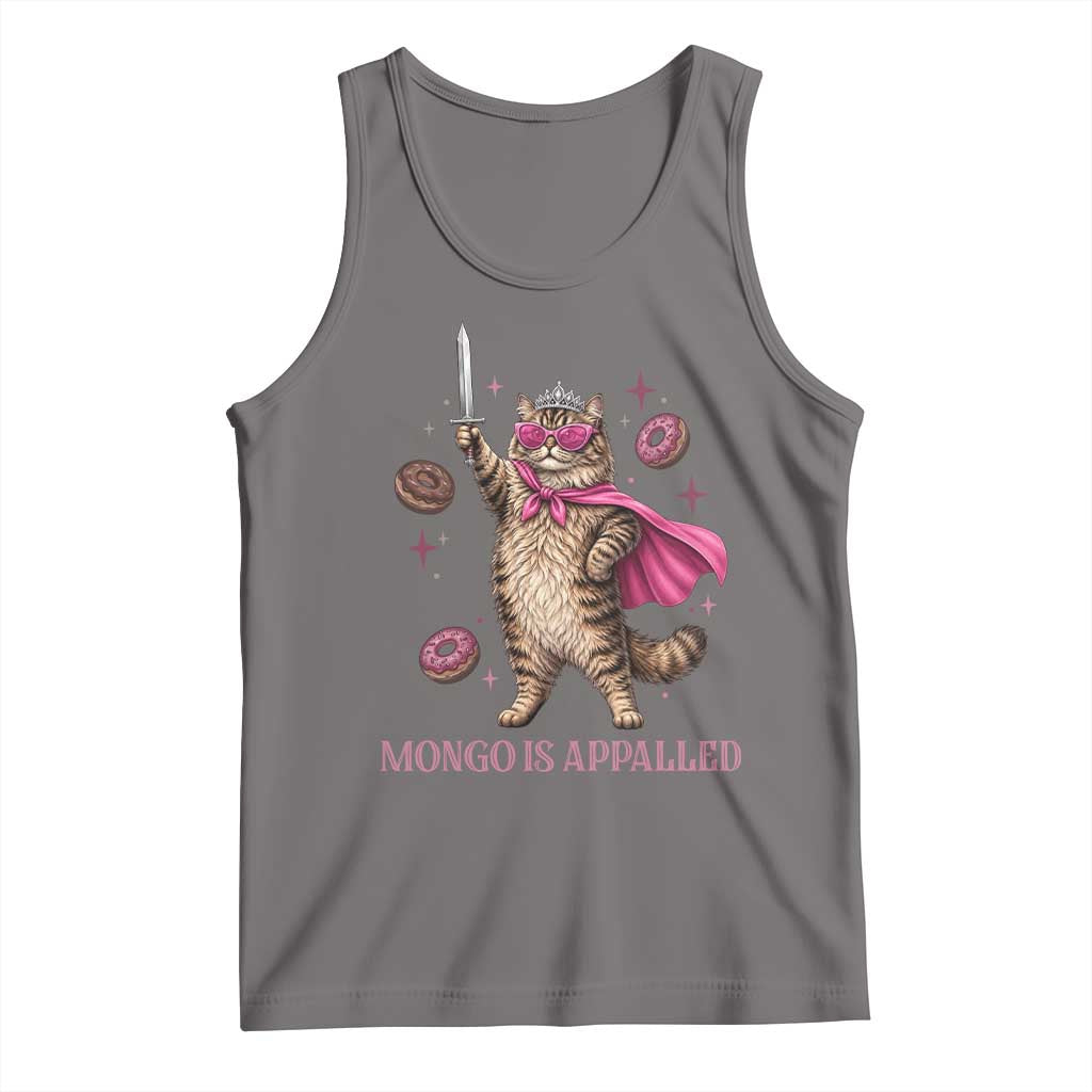 Cute Warrior Princess Cat With Sword Tank Top Fantasy Reader Gift TS12 Deep Heather Print Your Wear