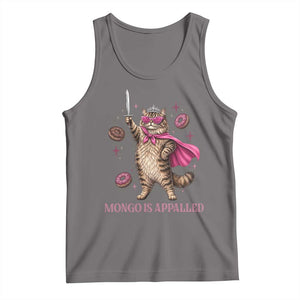 Cute Warrior Princess Cat With Sword Tank Top Fantasy Reader Gift TS12 Deep Heather Print Your Wear