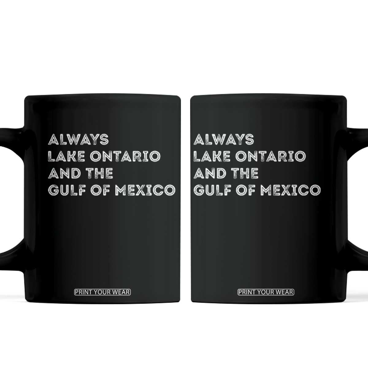 Always Lake Ontario And The Gulf Of Mexico Coffee Mug Great Lakes Life
