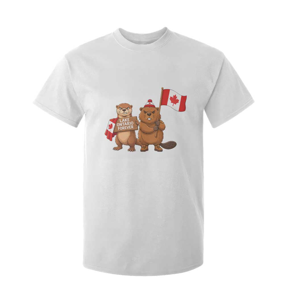 Lake Ontario Forever Otter Beaver Canada T Shirt For Kid Great Lakes Life