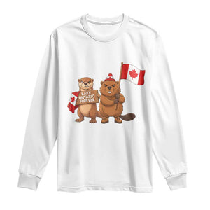 Lake Ontario Forever Otter Beaver Canada Long Sleeve Shirt Great Lakes Life