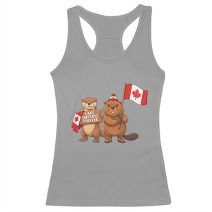 Lake Ontario Forever Otter Beaver Canada Racerback Tank Top Great Lakes Life