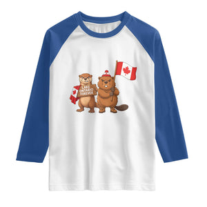 Lake Ontario Forever Otter Beaver Canada Raglan Shirt Great Lakes Life