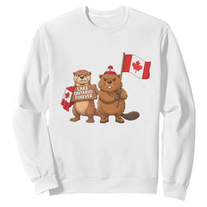 Lake Ontario Forever Otter Beaver Canada Sweatshirt Great Lakes Life