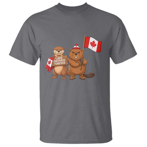 Lake Ontario Forever Otter Beaver Canada T Shirt Great Lakes Life