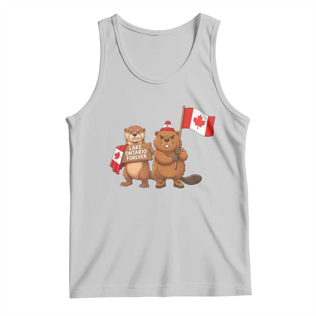 Lake Ontario Forever Otter Beaver Canada Tank Top Great Lakes Life