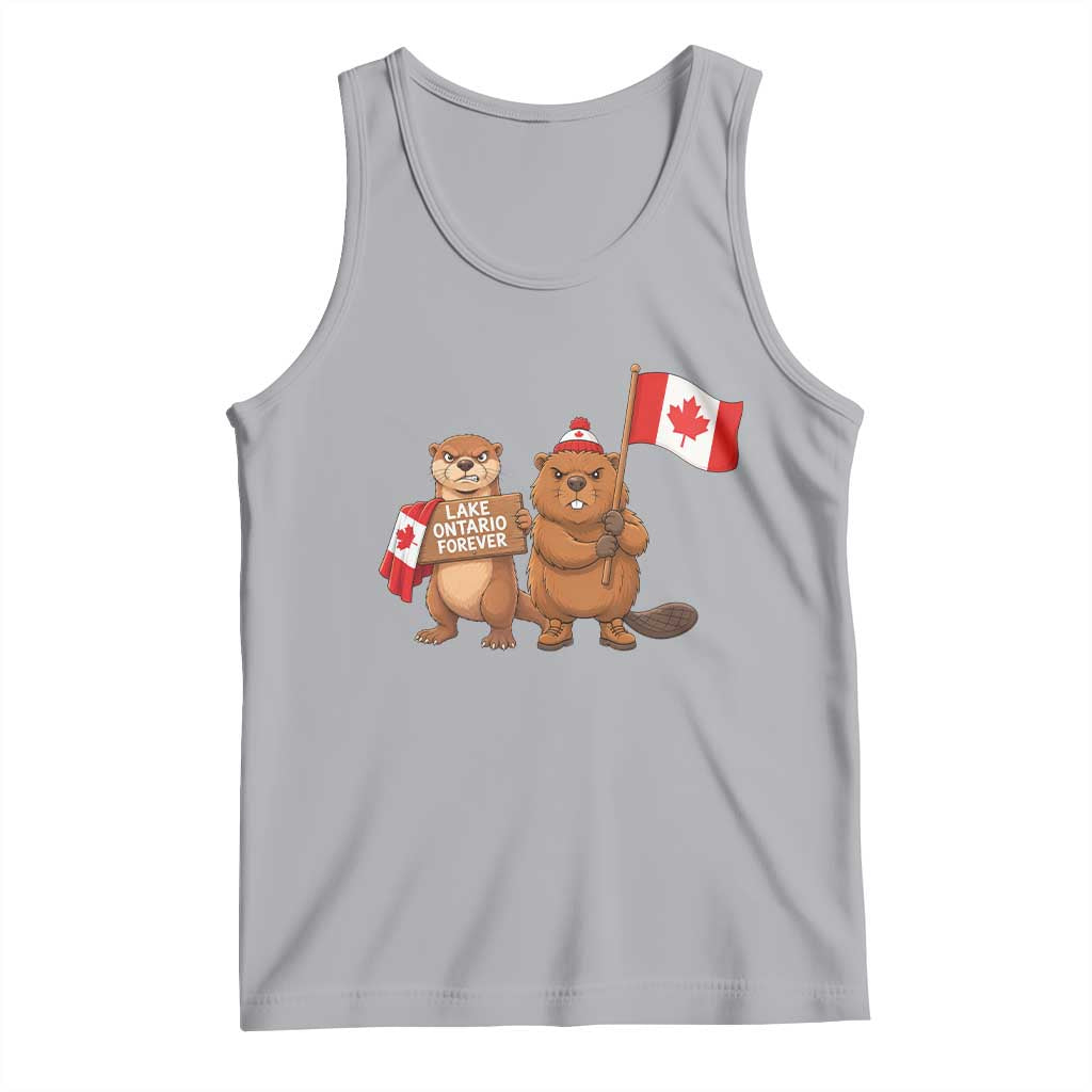 Lake Ontario Forever Otter Beaver Canada Tank Top Great Lakes Life