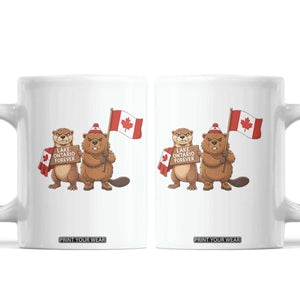 Lake Ontario Forever Otter Beaver Canada Coffee Mug Great Lakes Life