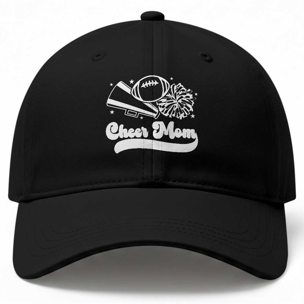 Cheer Mom Football Game Day Baseball Cap Cheerleader Team Spirit Gift TS12 Print Your Wear