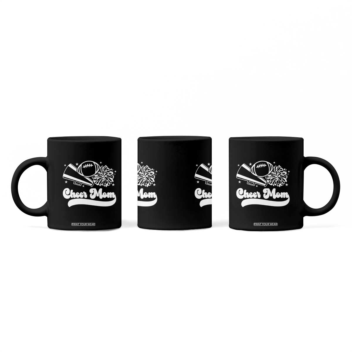 Cheer Mom Football Game Day Coffee Mug Cheerleader Team Spirit Gift TS12 Print Your Wear