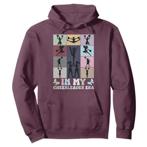 In My Cheer Mom Era Hoodie Cheerleader Squad Fan Gift TS12 Maroon Print Your Wear