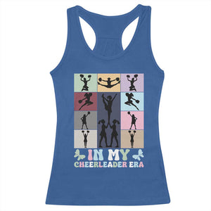 In My Cheer Mom Era Racerback Tank Top Cheerleader Squad Fan Gift TS12 Royal Blue Print Your Wear