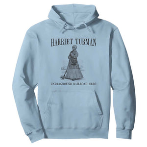 Harriet Tubman Hoodie Underground Railroad Freedom Leader TS12 Light Blue Print Your Wear