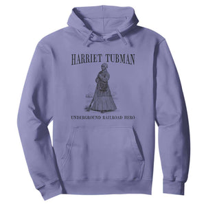Harriet Tubman Hoodie Underground Railroad Freedom Leader TS12 Violet Print Your Wear
