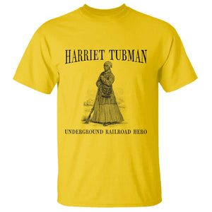Harriet Tubman T Shirt Underground Railroad Freedom Leader TS12 Daisy Print Your Wear