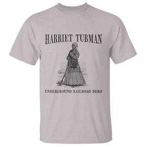 Harriet Tubman T Shirt Underground Railroad Freedom Leader TS12 Ice Gray Print Your Wear