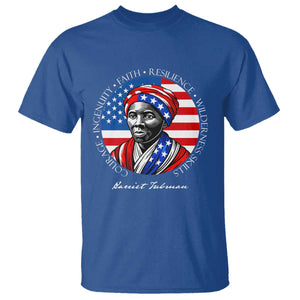 Harriet Tubman Patriotic T Shirt Black History Month Gift TS12 Royal Blue Print Your Wear