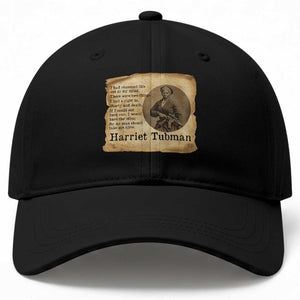 Harriet Tubman Quote Baseball Cap Liberty Or Death Empowerment Gift TS12 Print Your Wear