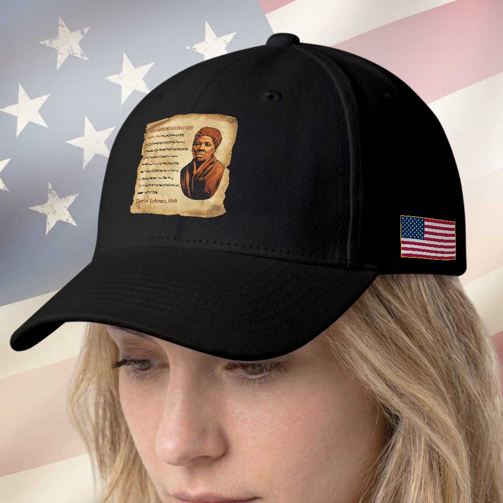Harriet Tubman Baseball Cap Black American Hero Underground Railroad TS12 Print Your Wear