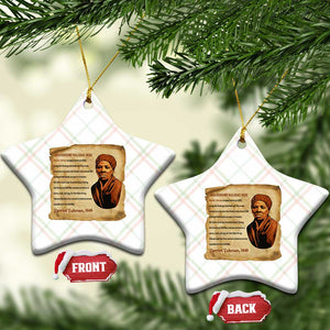 Harriet Tubman Ceramic Ornament Black American Hero Underground Railroad TS12 Print Your Wear