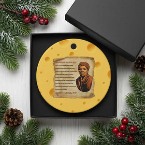 Harriet Tubman Ceramic Ornament Black American Hero Underground Railroad TS12 1pc Yellow Cheese Print Your Wear