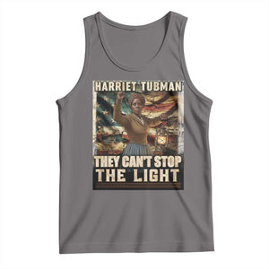Harriet Tubman Tank Top Thay Can Not Stop The Light TS12 Deep Heather Print Your Wear