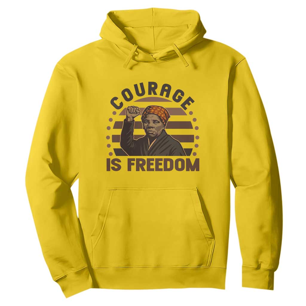 Harriet Tubman Legacy Hoodie Courage Is Freedom TS12 Daisy Print Your Wear