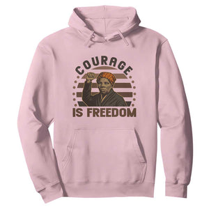 Harriet Tubman Legacy Hoodie Courage Is Freedom TS12 Light Pink Print Your Wear