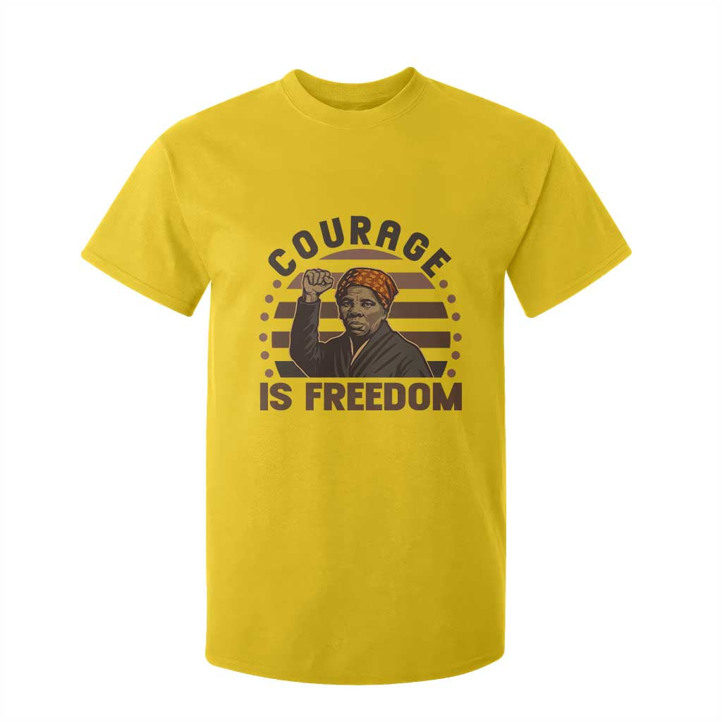 Harriet Tubman Legacy T Shirt For Kid Courage Is Freedom TS12 Daisy Print Your Wear