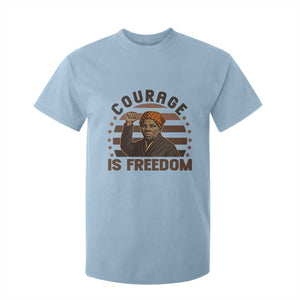Harriet Tubman Legacy T Shirt For Kid Courage Is Freedom TS12 Light Blue Print Your Wear