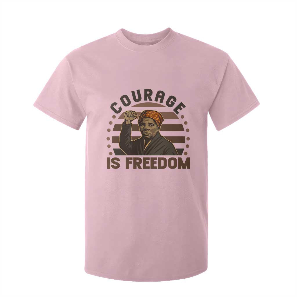 Harriet Tubman Legacy T Shirt For Kid Courage Is Freedom TS12 Light Pink Print Your Wear