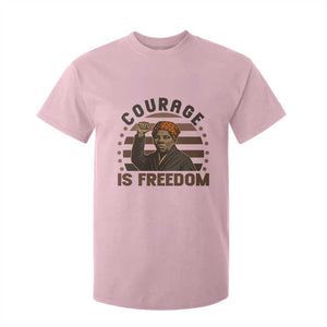 Harriet Tubman Legacy T Shirt For Kid Courage Is Freedom TS12 Light Pink Print Your Wear