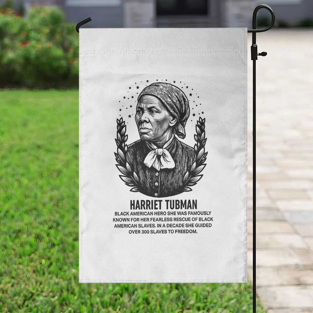 American Hero Harriet Tubman Garden Flag Black History Leader Gift TS12 Print Your Wear