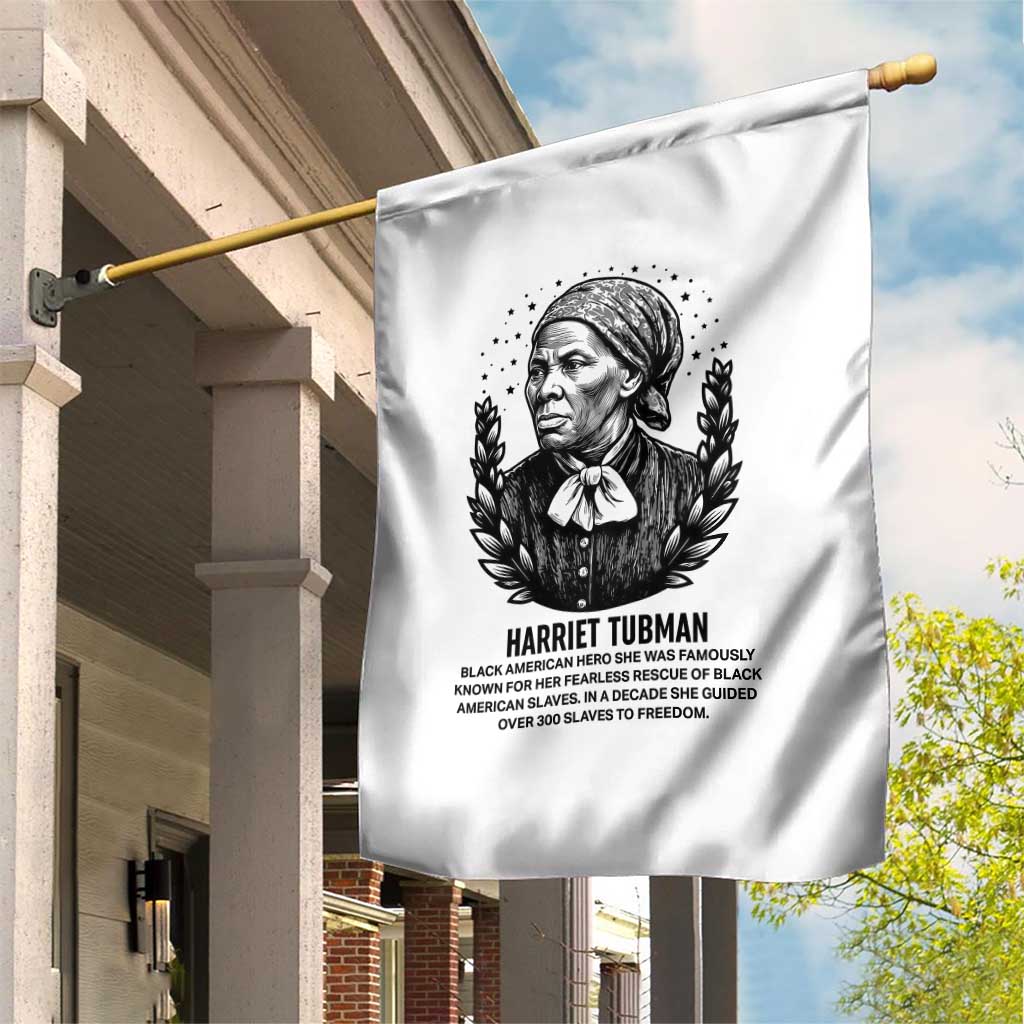 American Hero Harriet Tubman Garden Flag Black History Leader Gift TS12 Print Your Wear