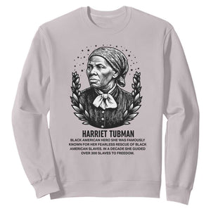 American Hero Harriet Tubman Sweatshirt Black History Leader Gift TS12 Ice Gray Print Your Wear