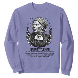 American Hero Harriet Tubman Sweatshirt Black History Leader Gift TS12 Violet Print Your Wear