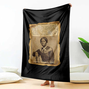 Harriet Tubman Tribute Throw Blanket Civil Rights Leader Black History Gift TS12 Print Your Wear