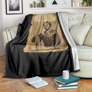 Harriet Tubman Tribute Throw Blanket Civil Rights Leader Black History Gift TS12 Print Your Wear
