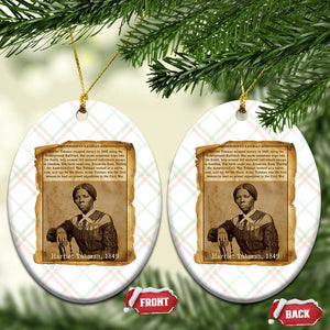 Harriet Tubman Tribute Ceramic Ornament Civil Rights Leader Black History Gift TS12 Print Your Wear
