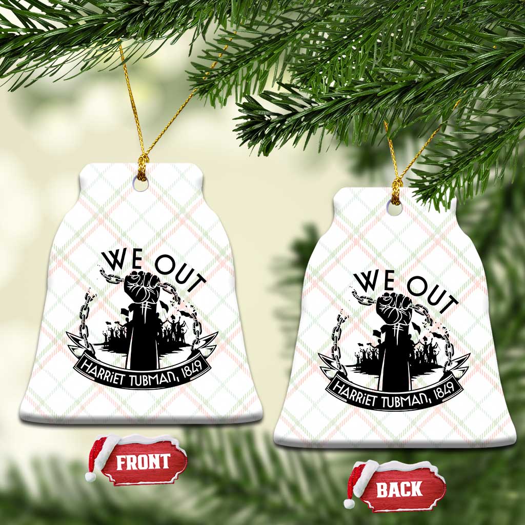 Harriet Tubman Ceramic Ornament We Out Breaking The Chains Iconic Legacy Gift TS12 Print Your Wear