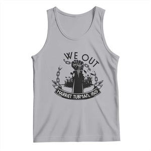 Harriet Tubman Tank Top We Out Breaking The Chains Iconic Legacy Gift TS12 Athletic Heather Print Your Wear