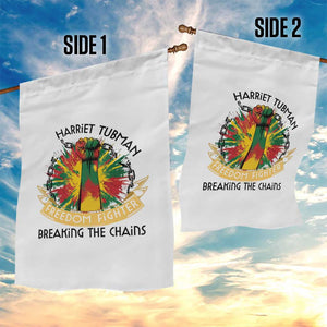 Harriet Tubman Garden Flag Underground Railroad Hero Breaking Chains TS12 Print Your Wear