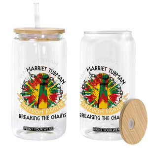 Harriet Tubman Glass Can Underground Railroad Hero Breaking Chains TS12 Print Your Wear