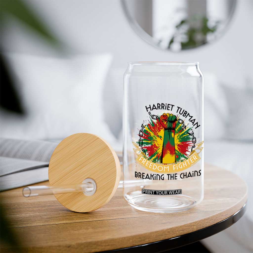 Harriet Tubman Glass Can Underground Railroad Hero Breaking Chains TS12 Print Your Wear