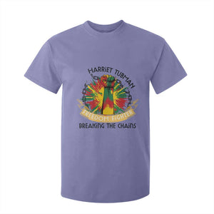Harriet Tubman T Shirt For Kid Underground Railroad Hero Breaking Chains TS12 Violet Print Your Wear