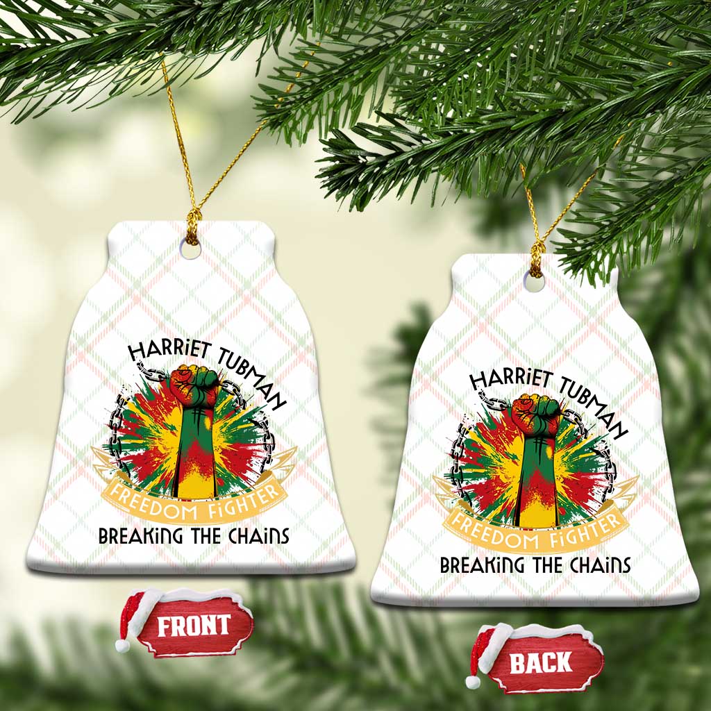 Harriet Tubman Ceramic Ornament Underground Railroad Hero Breaking Chains TS12 Print Your Wear