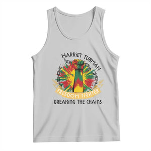 Harriet Tubman Tank Top Underground Railroad Hero Breaking Chains TS12 Ash Print Your Wear